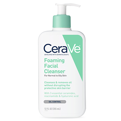 Очищающий гель для умывания CeraVe Foaming Facial Cleanser