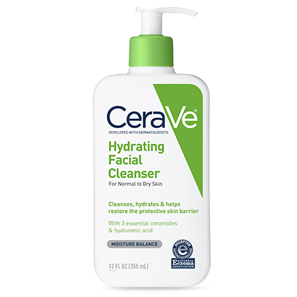 Увлажняющий очищающий крем-гель CeraVe Hydrating Facial Cleanser