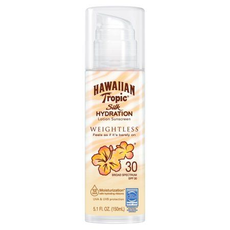 Сонцезахисний крем SPF 30 Hawaiian Tropic Silk Hydration Weightless Sun Care Sunscreen Lotion 
