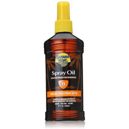 Масло для загара Banana Boat Spray Oil UVA/UVB Protection Sunscreen, SPF 8