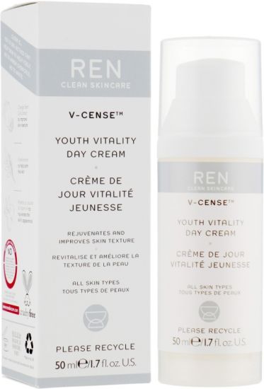 Оживляющий дневной крем Ren V-Cense Youth Vitality Day Cream