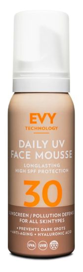 Щоденний захисний мус для обличчя Evy Technology Daily UV Face Mousse SPF 30