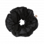 Суперобъёмная резинка из натурального шёлка Mon Mou Volume Silk Scrunchie Черная
