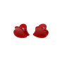 Набор заколок Emi Jay BABY HEART CLIP SET IN CHERRY KISS 