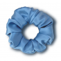 Резинка для волос из натурального шелка MON MOU (Голубой)