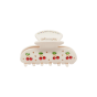 Заколка крабик для волосся EMI JAY SWEETHEART CLIP IN CHERRY PIE White