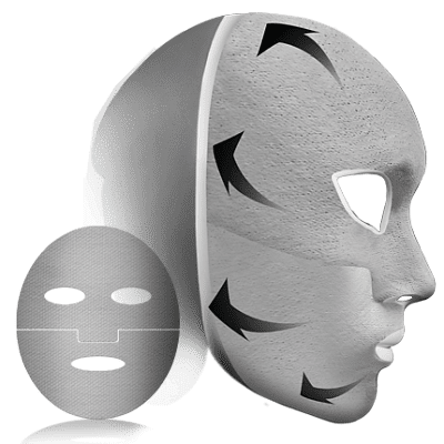Лифтинг-маска для лица Cailyn MUMMY MUD CHARCOAL BANDAGE LIFTING MASK (4 MASKS)