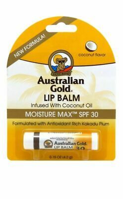 Солнцезащитный бальзам для губ "Кокос" Australian Gold Lip Balm Infused With Coconut Oil SPF 30