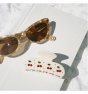 Заколка крабик для волосся EMI JAY SWEETHEART CLIP IN CHERRY PIE White