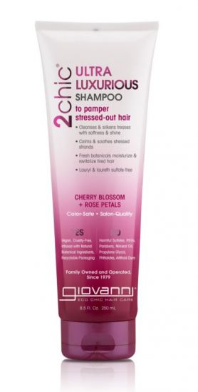 Шампунь с цветом вишни и лепестками розы Giovanni 2 Chic Ultra-Luxurious Cherry Blossom Rose Petals Shampoo