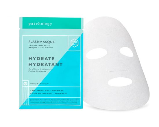 Маска для увлажнения кожи Patchology FlashMasque Hydrate 5 Minute Sheet Mask