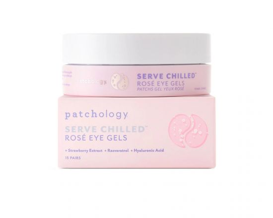 Освежающие патчи с экстрактом розы Patchology Serve Chilled Rose Eye Gels