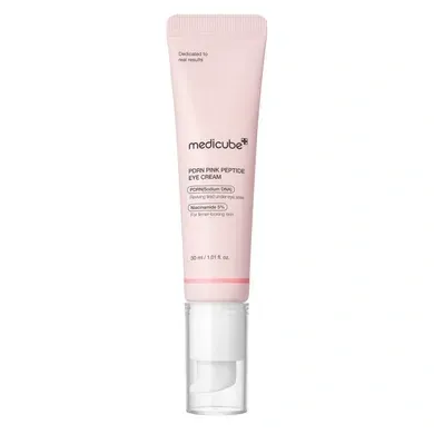 Крем для кожи вокруг глаз с полинуклеотидами и пептидами Medicube PDRN Pink Peptide Eye Cream