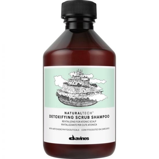 Детоксицирующий шампунь-скраб Davines Detoxifying Scrub Shampoo