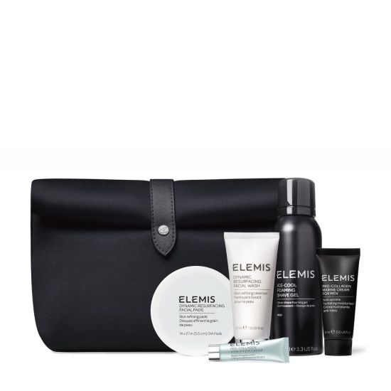 Бестселери для обличчя і тіла в люкс косметичці Для Нього Elemis The Grooming Collection Travel Skincare Favourites for Him