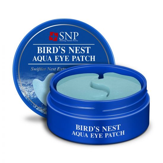 Гидрогелевые патчи для кожи вокруг глаз SNP Bird`s Nest Aqua Eye Patch