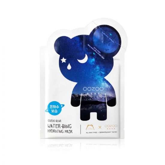 Маска для глибокого зволоження "Ведмежа УЗУ Чумацький шлях" THE OOZOO Bear Water-Bang Hydrating Mask 
