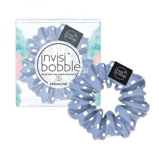 Тканинна резинка-браслет для волосся Invisibobble Sprunchie Dot's It