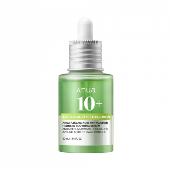 Успокаивающая сыворотка с азелаиновой кислотой ANUA Azelaic Acid 10 Hyaluron Redness Soothing Serum 30ml