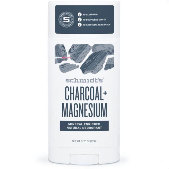 Натуральный дезодорант в стике "Уголь и Магний" Schmidt's Charcoal + Magnesium Natural Deodorant Stick