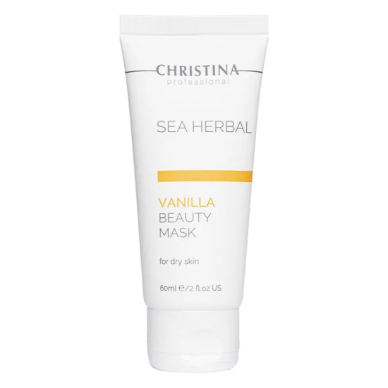Ванільна маска краси для сухої шкіри Christina Sea Herbal Beauty Mask Vanilla