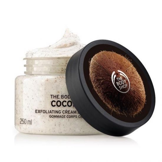Отшелушивающий скраб для тела The Body Shop Coconut Exfoliating Cream Body Scrub 