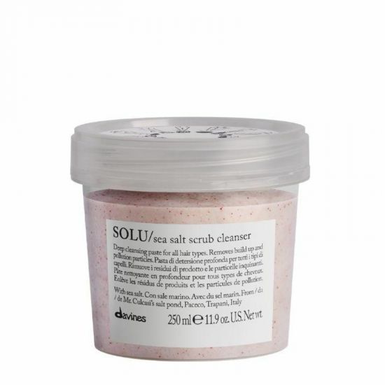 Скраб-шампунь з морською сіллю Davines SOLU Sea Salt Scrub Cleanser