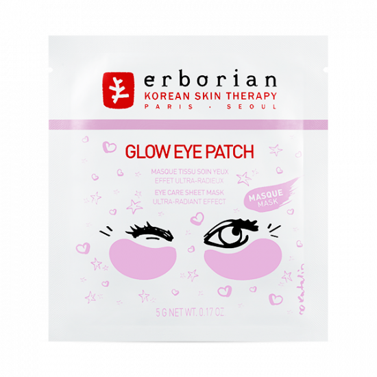 Тканинні патчі для області навколо очей Erborian Glow Eye Patch