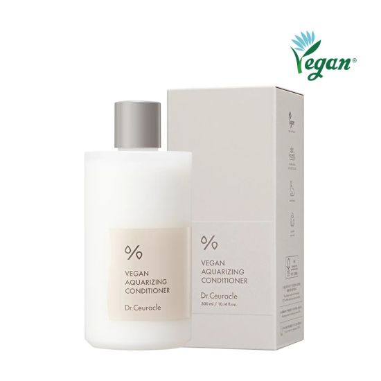 Веганський кондиціонер для ламкого та пошкодженого волосс Dr. Ceuracle Vegan Aquarizing Conditioner