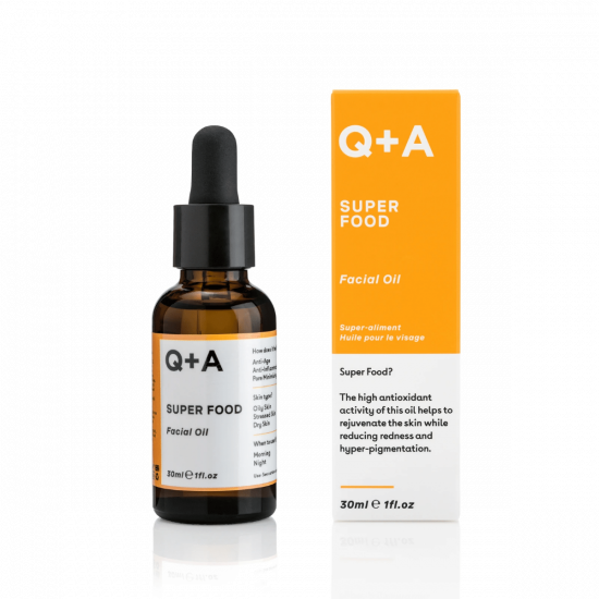 Мультивитаминное масло для лица Q+A Super Food Facial Oil