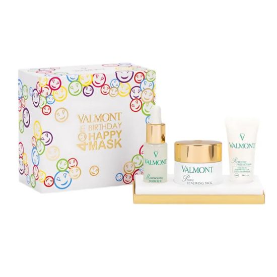 Лимитированный косметический набор для лица Valmont PACK 40 YEAR EDITION HAPPY MASK PARTY SET 