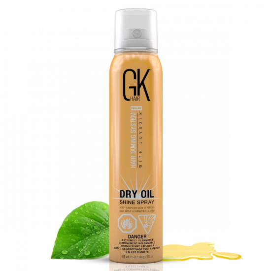 Спрей для блиску з кокосовим маслом GKhair Dry Oil Shine Spray