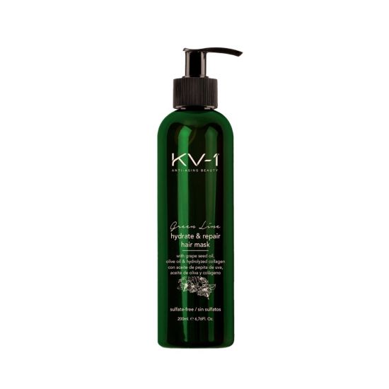 Маска-кондиціонер для зволоження та живлення волосся KV-1 Green Line Hydrate & Repair Hair Mask