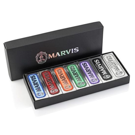Набор из 7 видов паст в коробке Marvis 7 Flavours Box 