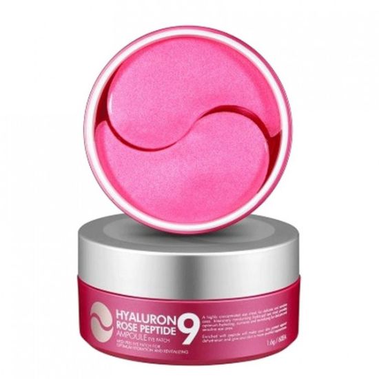 Гидрогелевые патчи с экстрактом розы и пептидами Medi-Peel Hyaluron Rose Peptide 9 Ampoule Eye Patch