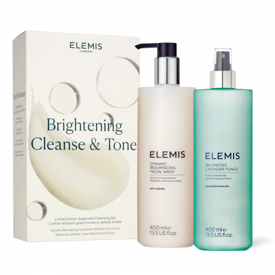 Набор очистка-шлифовка и тонизация кожи Elemis Brightening Cleanse & Tone