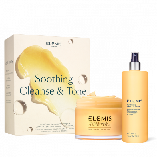 Набор очищение и тонизация чувствительной кожи Elemis Soothing Cleanse & Tone