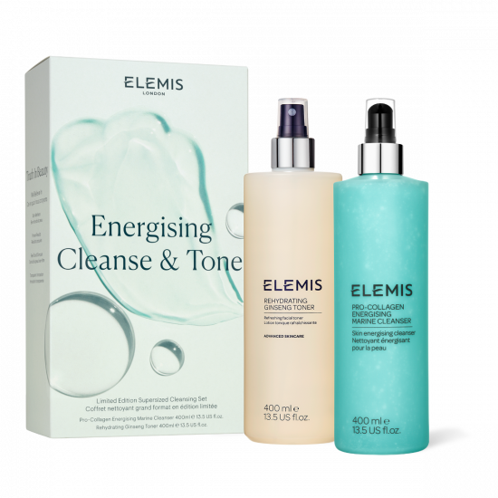 Набор энергизирующая очистка и тонизация кожи Elemis Energising Cleanse & Tone