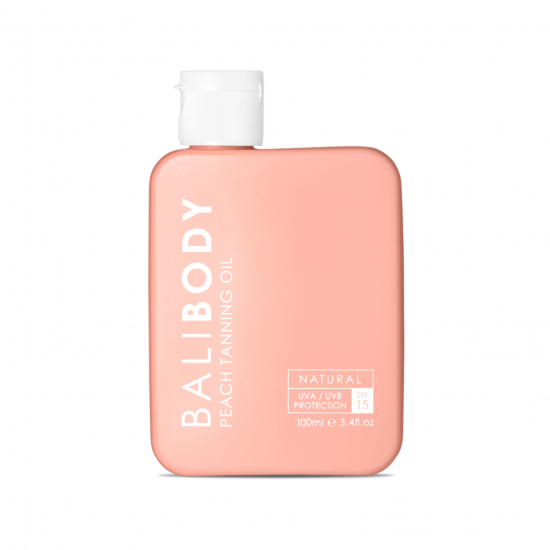 Персиковое масло для загара Bali Body Peach Tanning Oil SPF15