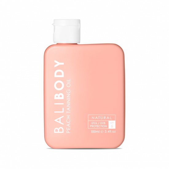 Персиковое масло для загара Bali Body Peach Tanning Oil SPF6