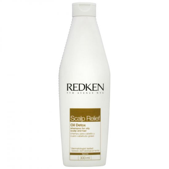 Очищающий шампунь для жирной кожи головы Redken Scalp Oil Detox Shampoo 