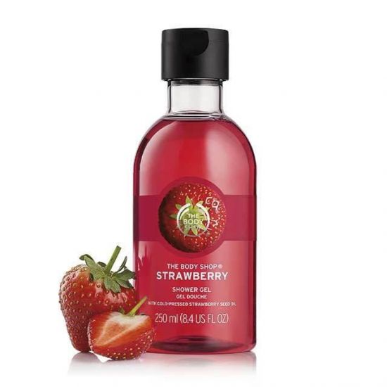 Гель для душа "Клубника" The Body Shop Strawberry Shower Gel