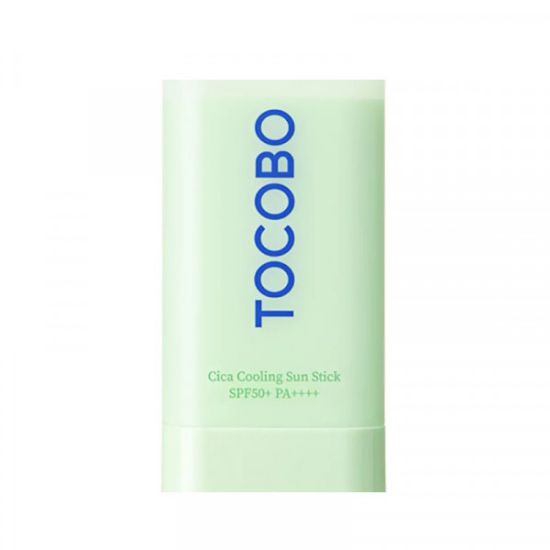 Солнцезащитный стик с успокаивающим эффектом TOCOBO Cica Cooling Sun Stick SPF50+ PA++++ 