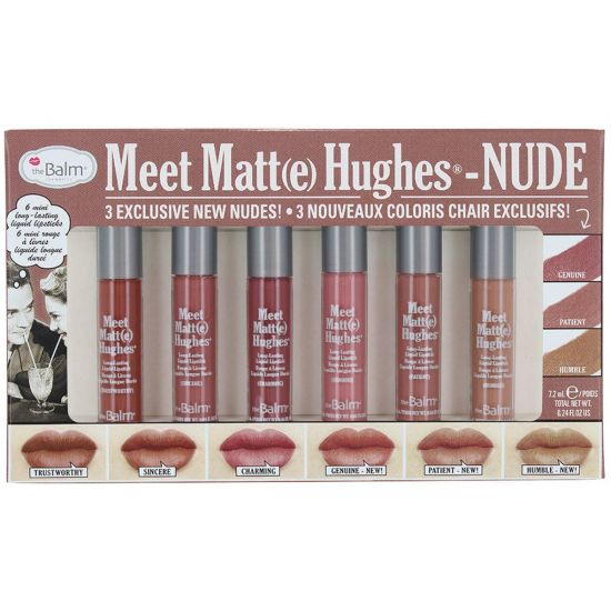 Набор матовых помад theBalm Meet Matte Hughes - Nude