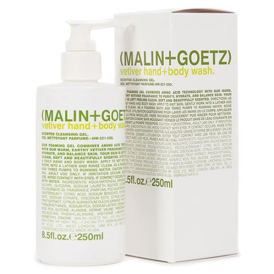 Гель-мило для рук і тіла Malin+Goetz Vetiver Hand + Body Wash