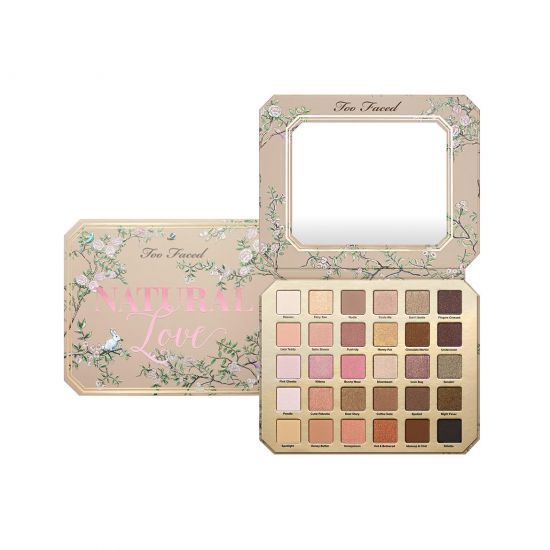 Палетка теней Too Faced Natural Love Eye Shadow Collection 
