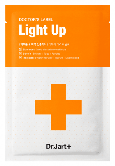 Маска для обличчя Dr.Jart + Doctor's Label Light Up Derma Intensive Whitening Care Pack
