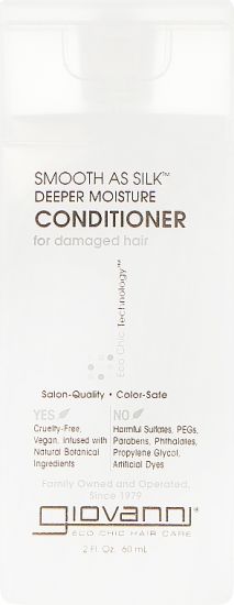 Кондиционер "Шелковый" Giovanni Eco Chic Hair Care Smooth As Silk Deep Moisture Conditioner