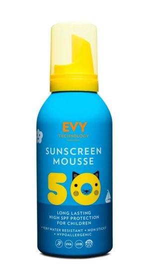 Сонцезахисний мус для дітей та немовлят EVY Technology Sunscreen Mousse Kids SPF 50