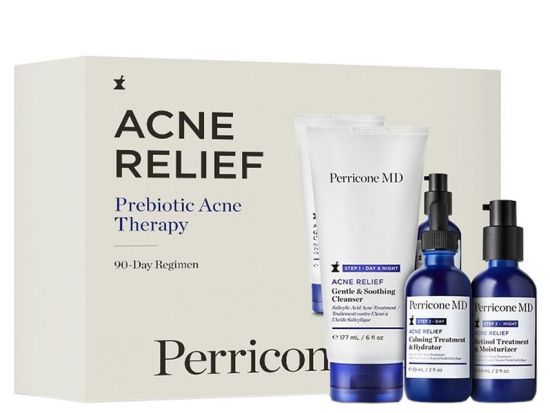 Набір для проблемної шкіри Perricone MD Blemish Relief Prebiotic Blemish Therapy 90-Day Regimen Kit